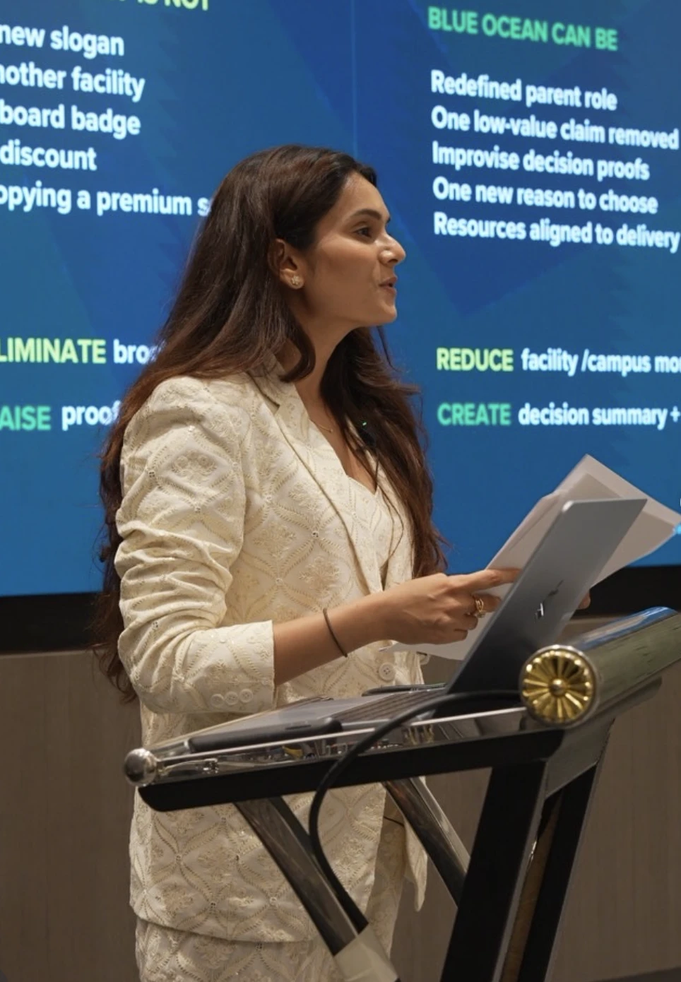Keynote: Blue Ocean Strategy for School Admissions