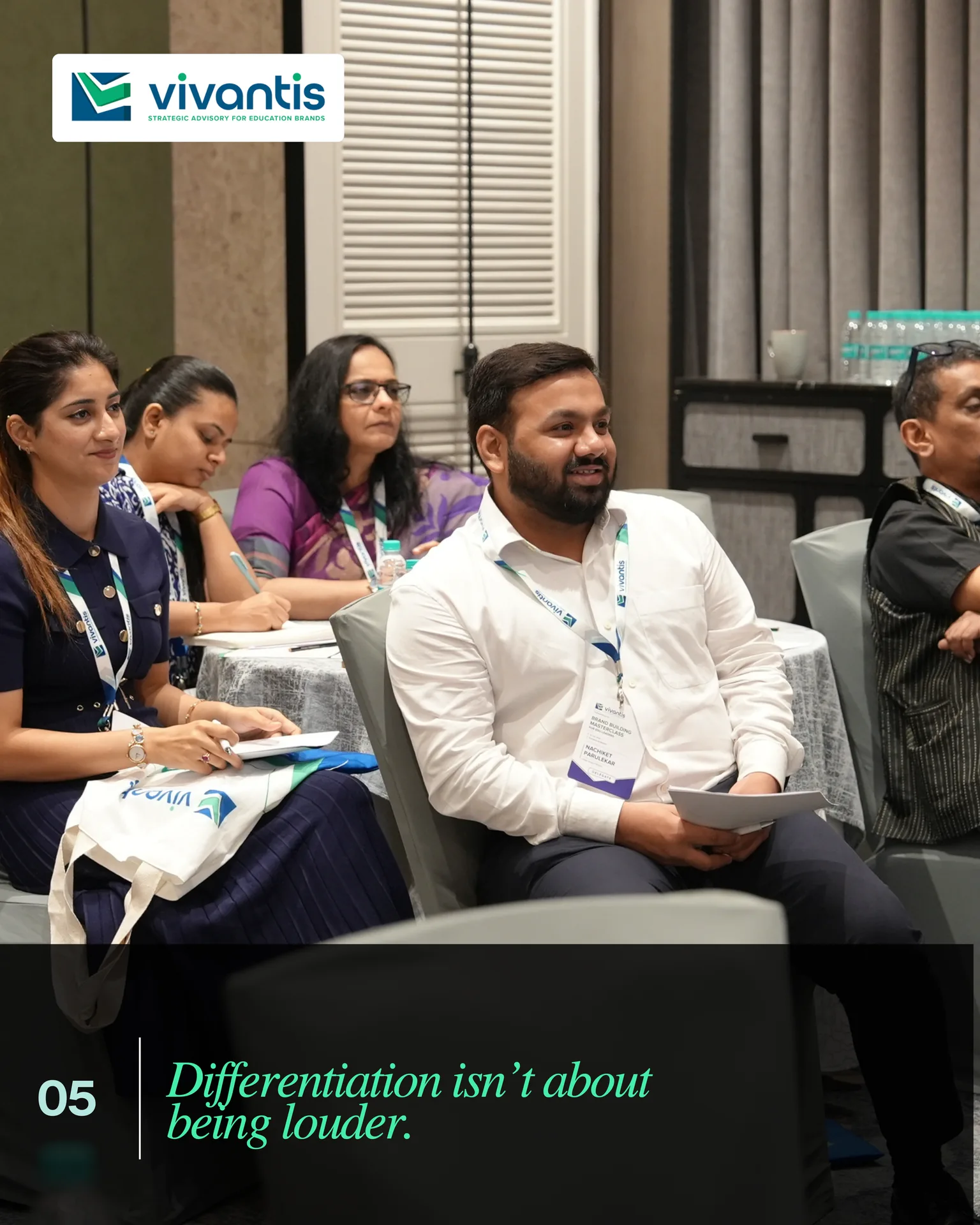 EduLeader Delegates & Attendees — Differentiation isn't about being louder